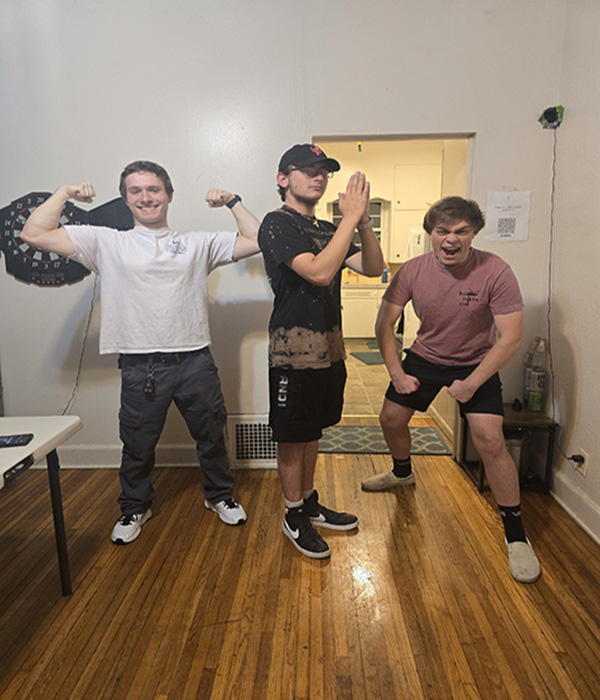 Patrick, Nathan, and Gabe